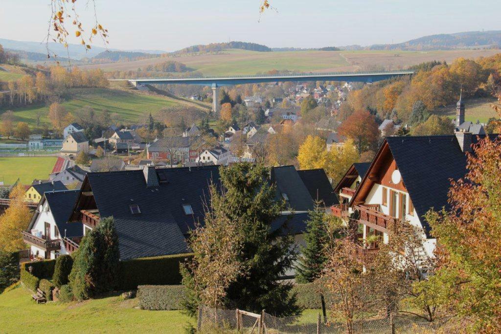 Ferienwohnung Edelmann Markersbach ภายนอก รูปภาพ